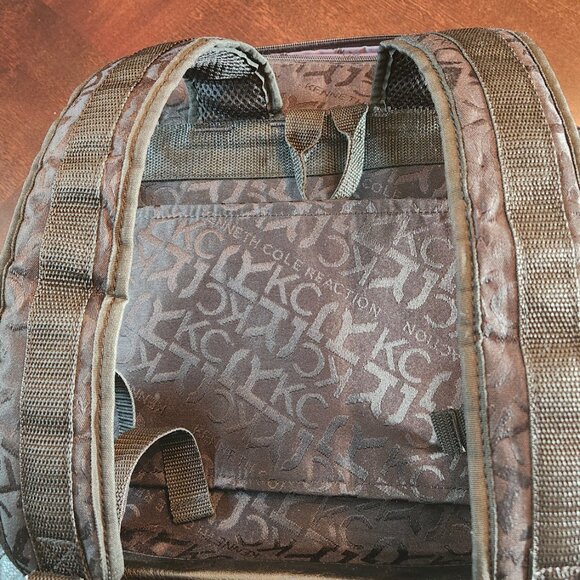 Black Kenneth Cole 14" Computer Backpack - Picture 2 of 4